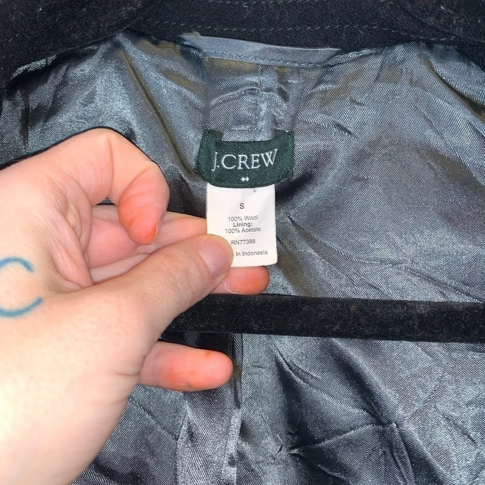 𝅺WOMENS J. Crew small pea coat